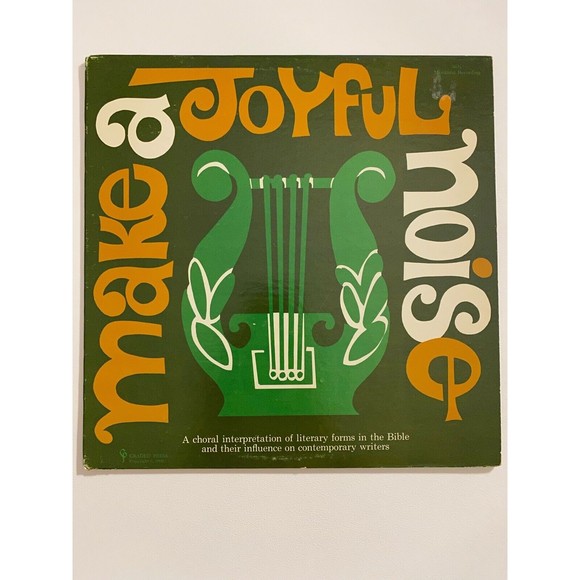 Make a Joyful Noise Choral Interpretation of the Bible 1969 LP Graded Press EX - Picture 1 of 7